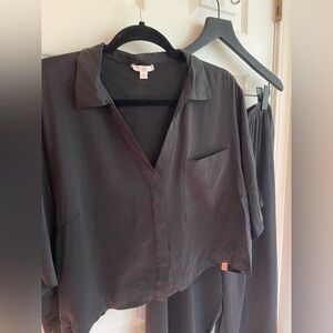 Lunya Black Pajama Bottoms (ONLY SELLING THE PYJAMA BOTTOMS)